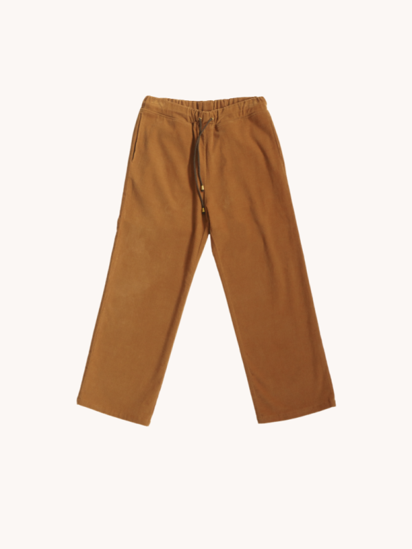 Wide Leg Camel Corduroy Pants