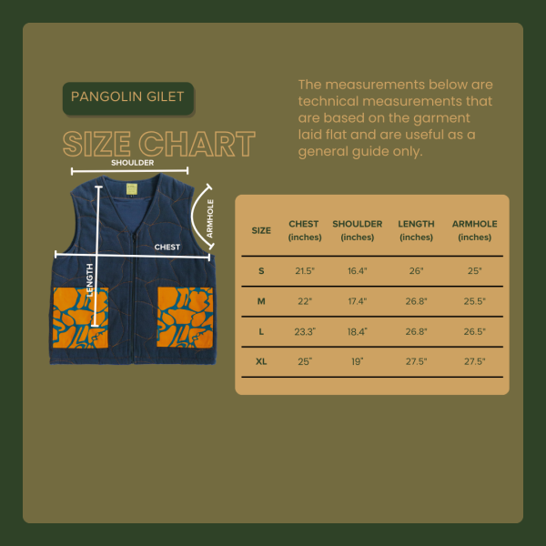 Pangolin Quilted Navy Gilet - Image 5