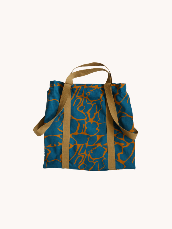 Pangolin print tote bag