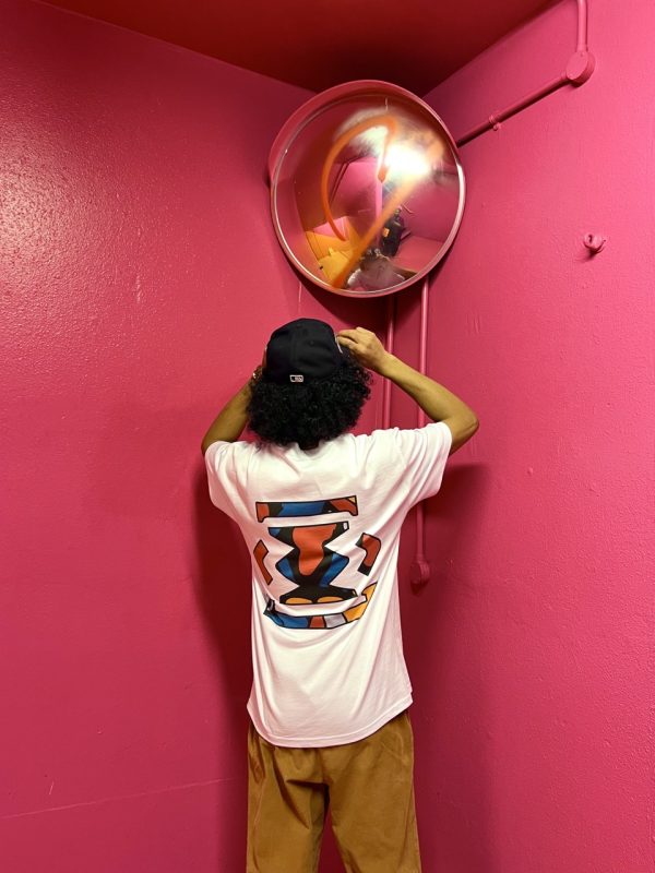 White Logo Tee - Image 3