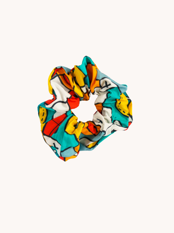 Printed Scrunchies – Big & Small